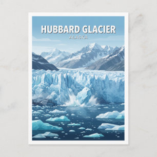 Carte Postale Glacier Hubbard Yakutat Alaska