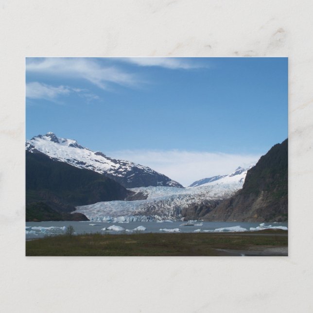 Carte Postale Glacier Mendenhall (Devant)