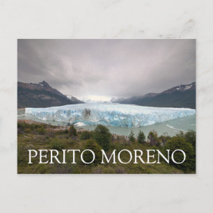 Carte Postale Glacier Perito Moreno, Argentine