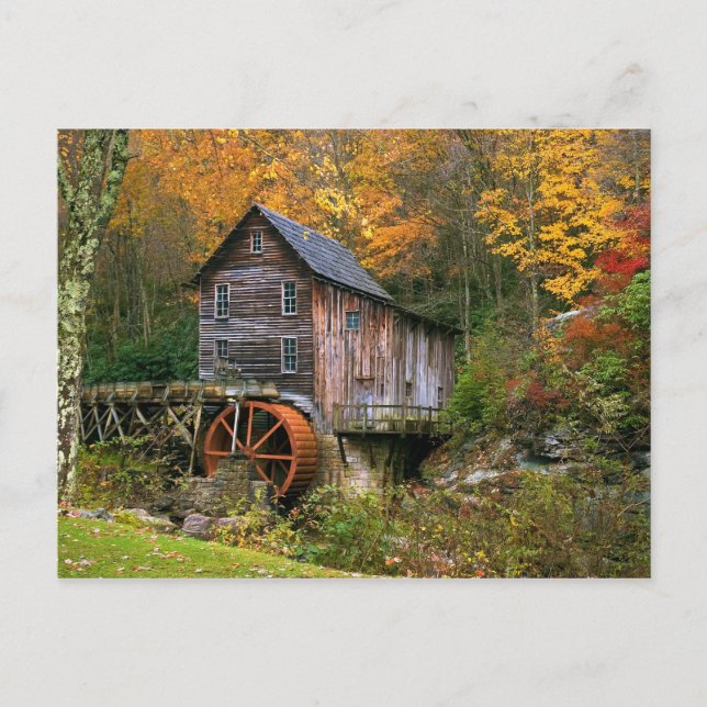 Carte Postale Glade Creek Grist Mill (Devant)