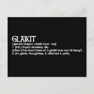 Carte Postale Glaikit