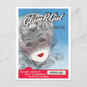 Carte Postale Glam R Girl