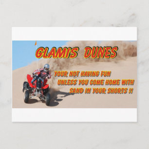CARTE POSTALE GLAMIS DUNES