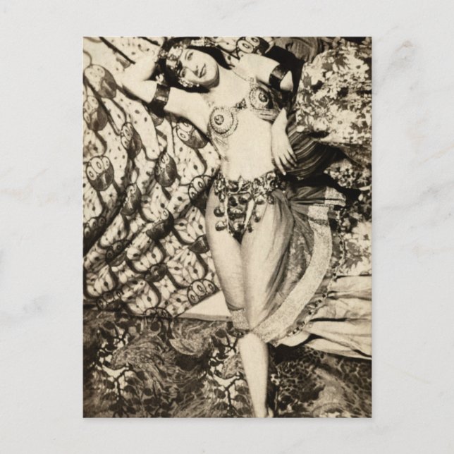 Carte Postale Glamor Girl (Devant)