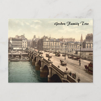 Carte Postale Glasgow Bridge, Glasgow, Écosse