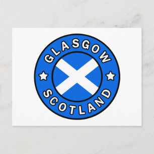 Carte Postale Glasgow Écosse