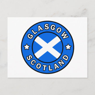 Carte Postale Glasgow Écosse