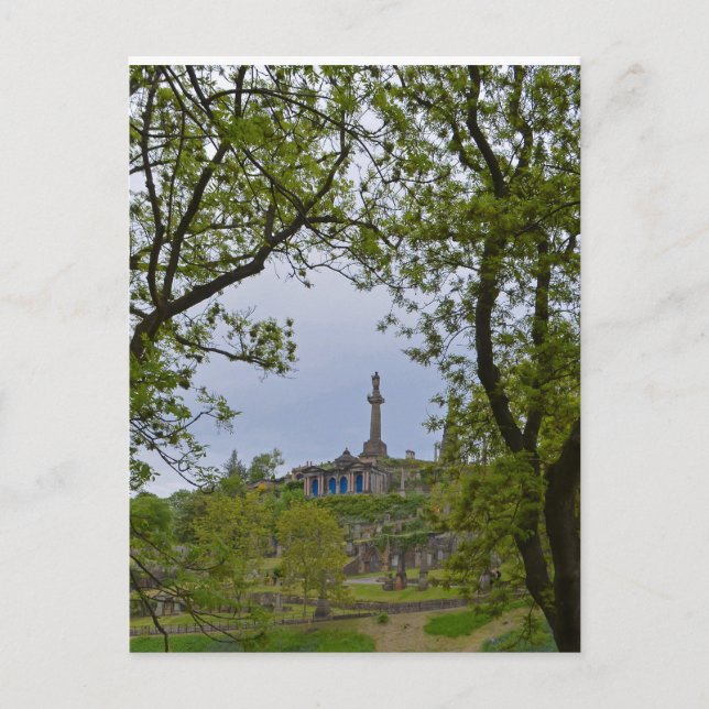 Carte postale Glasgow Necropolis View (Devant)