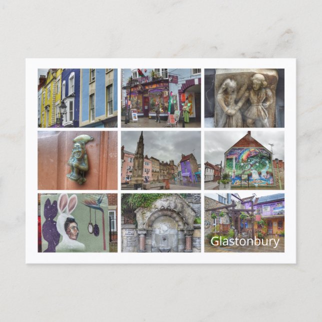 Carte Postale Glastonbury (Devant)