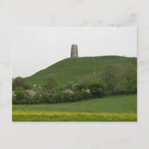 Carte Postale Glastonbury Tor