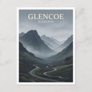 Carte Postale Glencoe Ecosse Voyage Souvenir