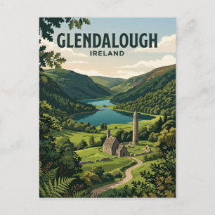 Carte Postale Glendalough Irlande
