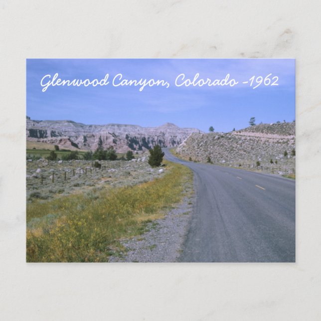 Carte Postale Glenwood Canyon (Devant)