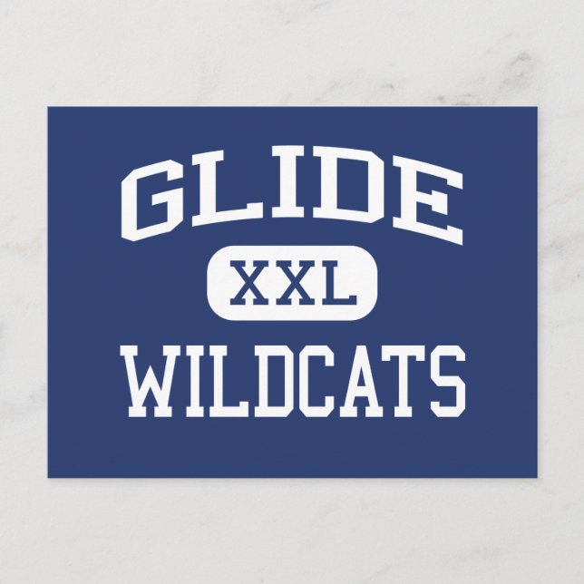 Carte Postale Glide - Wildcats - Lycée - Glide Oregon (Devant)