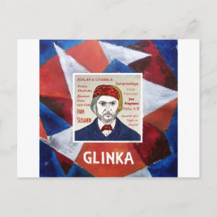 Carte Postale Glinka