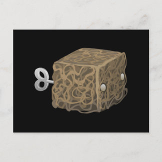 Carte Postale Glitch dustbunny cuimal