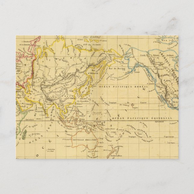 Carte Postale Globe (Devant)