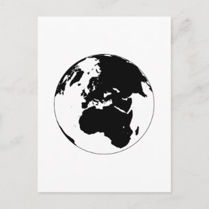 Carte Postale Globe