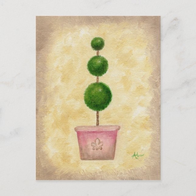 Carte postale Globe Topiary (Devant)