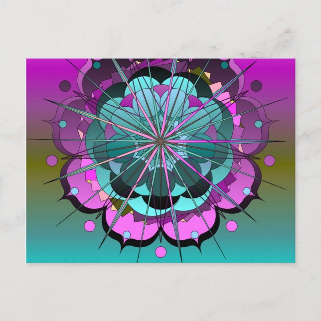 Carte Postale Gloire céleste2 (Devant)