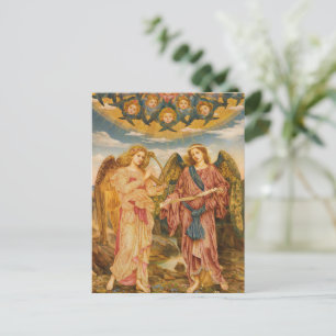 Carte Postale Gloria in Excelsis (1893) d'Evelyn De Morgan 