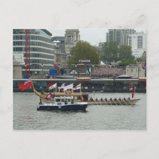 Carte Postale "Gloriana" passe Tower Pier