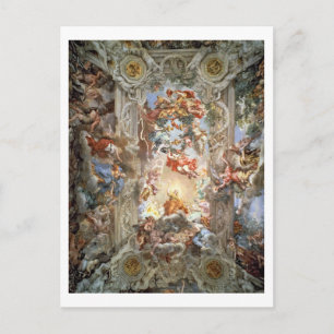 Carte Postale Glorification du règne du Pape Urbain VIII (156