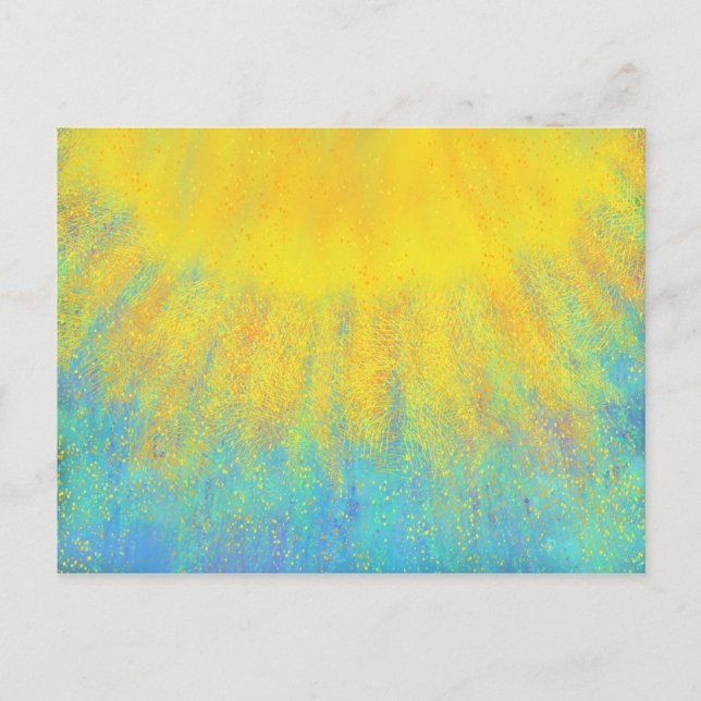 Carte Postale Glory Christian Contemporary Art Peinture (Devant)