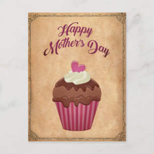 Carte Postale Glücklicher Muttertag Vintage