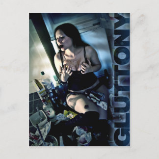 Carte Postale Gluttony