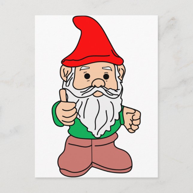 Carte Postale Gnome (Devant)