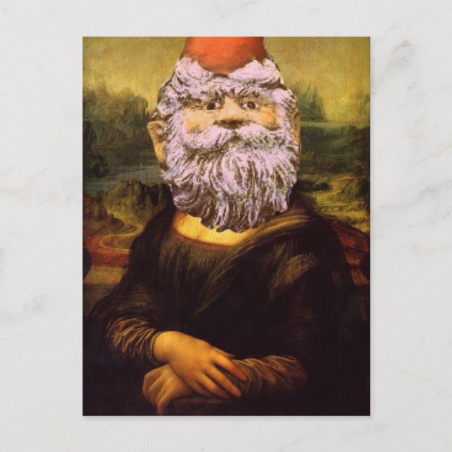 Carte Postale Gnome-A-Lisa (Devant)