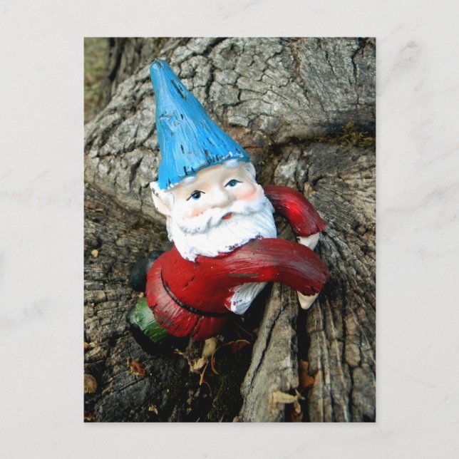 Carte Postale Gnome bloqué (Devant)