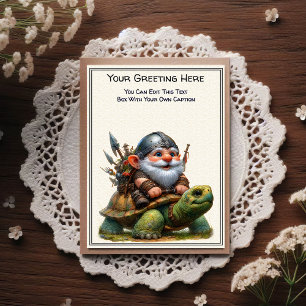Carte Postale Gnome de toute occasion et livre d'histoires de gu