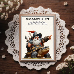 Carte Postale Gnome de toute occasion et livre d'histoires du gu