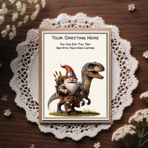 Carte Postale Gnome de toute occasion et livre d'histoires du gu