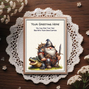 Carte Postale Gnome de toute occasion et livre d'histoires du gu