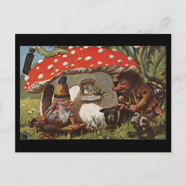 Carte Postale Gnomes (Devant)