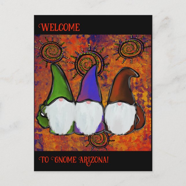 CARTE POSTALE  GNOMES                (Devant)