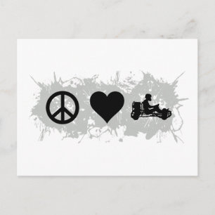 Carte Postale Go kart