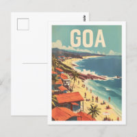 Goa India Vintage célèbre Travel Place