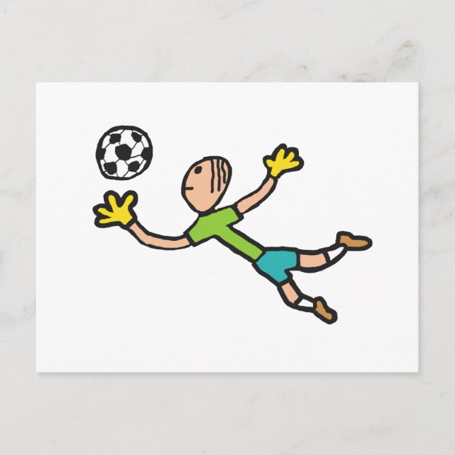 Carte Postale Goalkeeper (Devant)