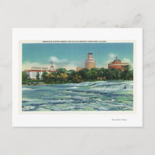 Carte Postale Goat Island Vue sur les rapides américains