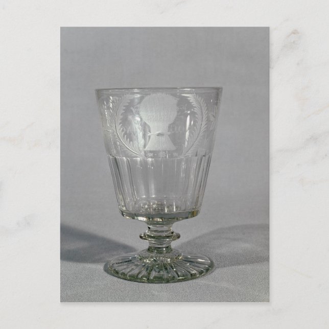 Carte Postale Gobelet gravé sur roues, c.1800-25 (Devant)