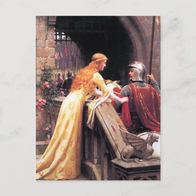 Carte Postale God Speed par Edmund Blair Leighton (Devant)