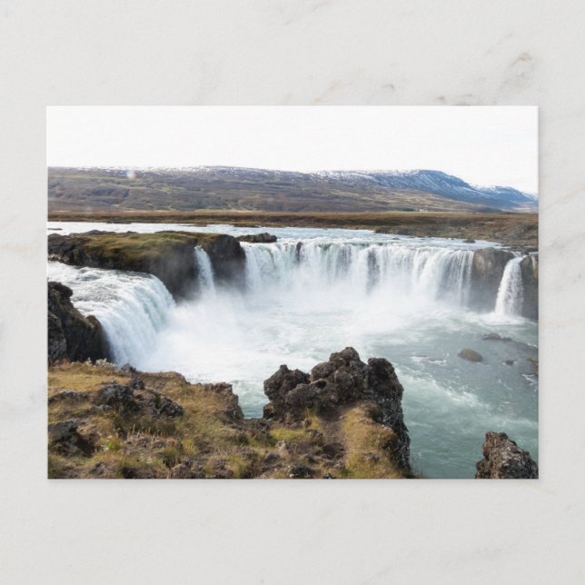 Carte Postale Godafoss, Islande (Devant)