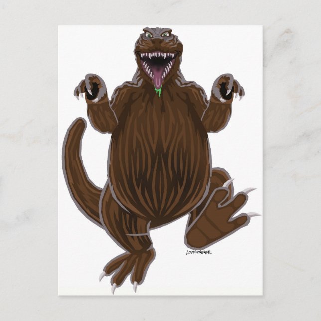 Carte postale Godzilla (Devant)