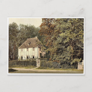 Carte Postale Goethe's House, Weimar, Thuringe, Allemagne classi