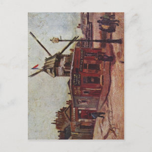 Carte Postale Gogh, Vincent van Le Moulin de La Galette 1886 Tec