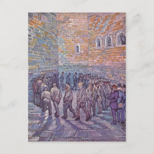 Carte Postale Gogh, Vincent Willem van Prisoners Exercice (Aft